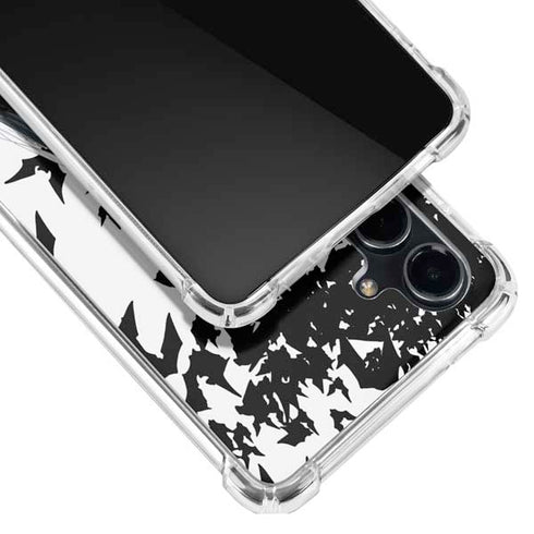 DC Comics Batman Holding batarang Art Galaxy S23 FE Clear Case